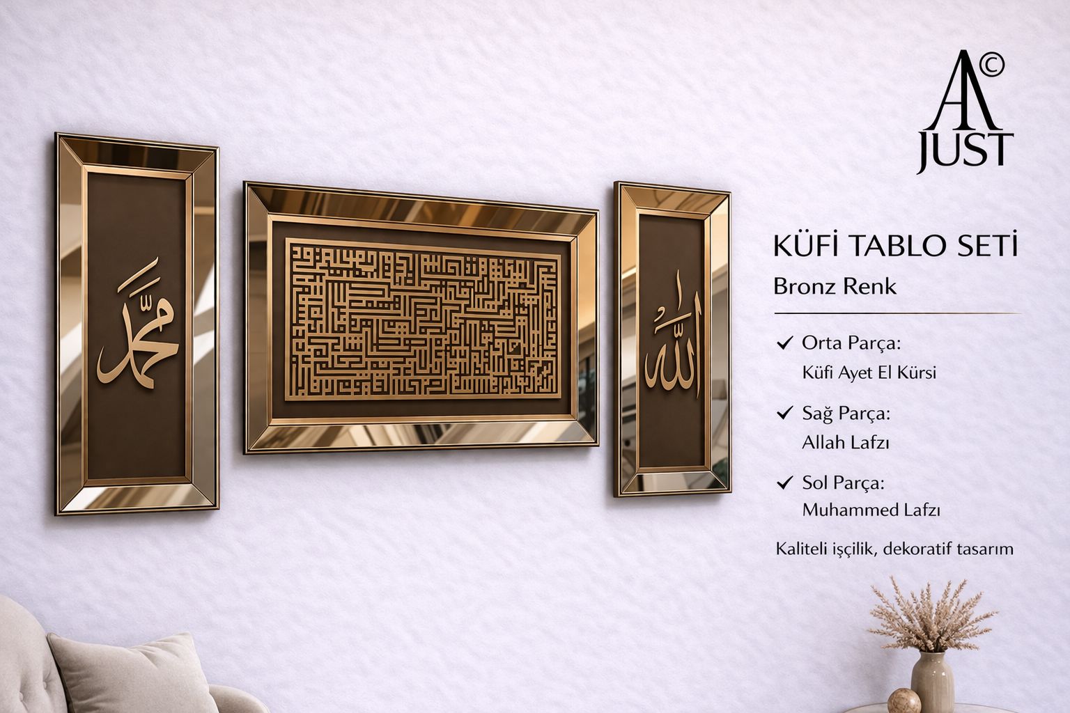 KUFİ TABLO SETİ